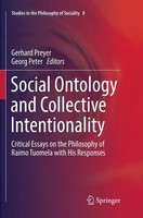 Gerhard Preyer (U. A.) | Social Ontology And Collective Intentionality | Buch