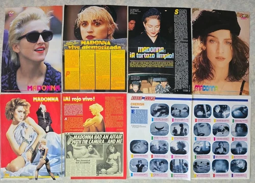 MADONNA clippings Pages SUPERPOP Magazines Collection Pack Spain 