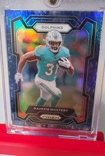2023 Panini Prizm - Raheem Mostert #189 Navy Camo Prizm /25