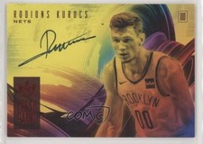 2018 Panini Court Kings Fresh Paint Ruby 55/99 Rodions Kurucs #FP-RKR Auto 03rx
