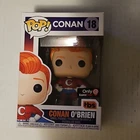 Funko Pop! Super Conan O'Brien GameStop Exclusive Vinyl Figure Box #18
