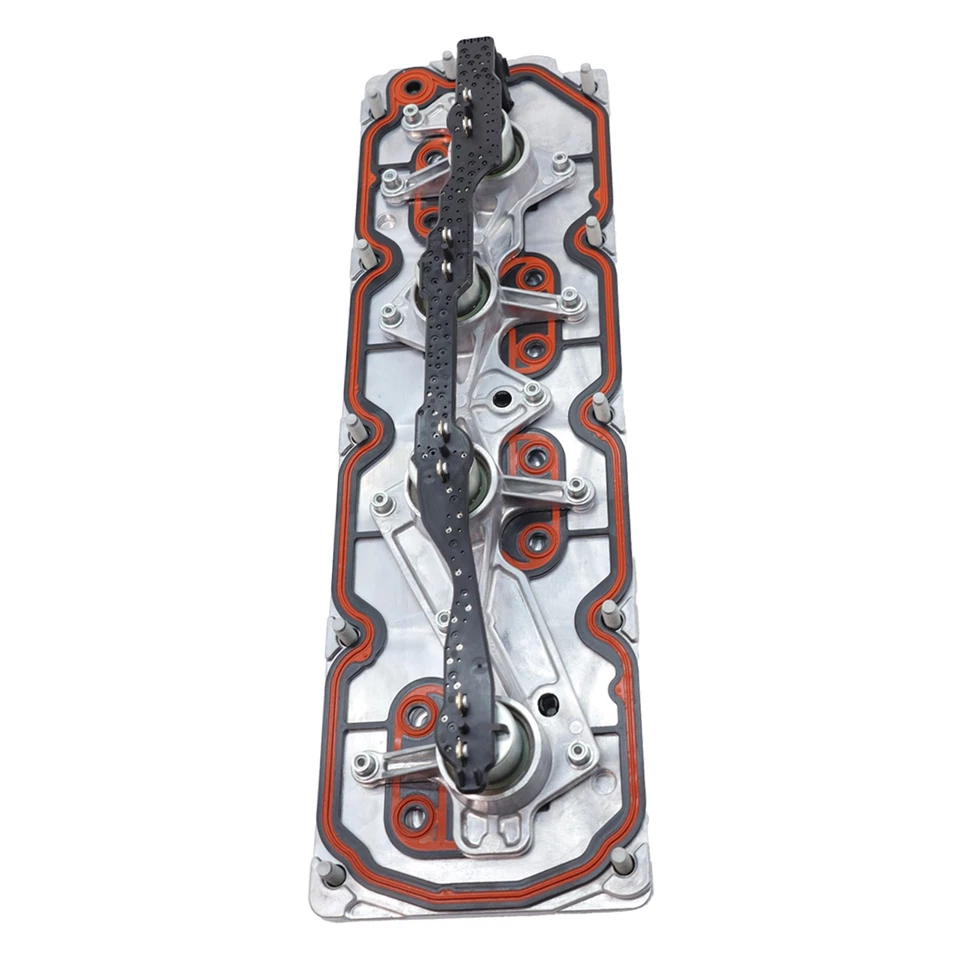 Engine Cylinder Deactivation Solenoid & Valley Cover With Gasket Kit For Chevy Foto 3 de 4