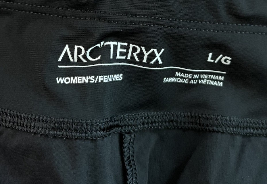 Arc'teryx Nero Taema 6" Pantaloncini Donna Activewear Taglia Large