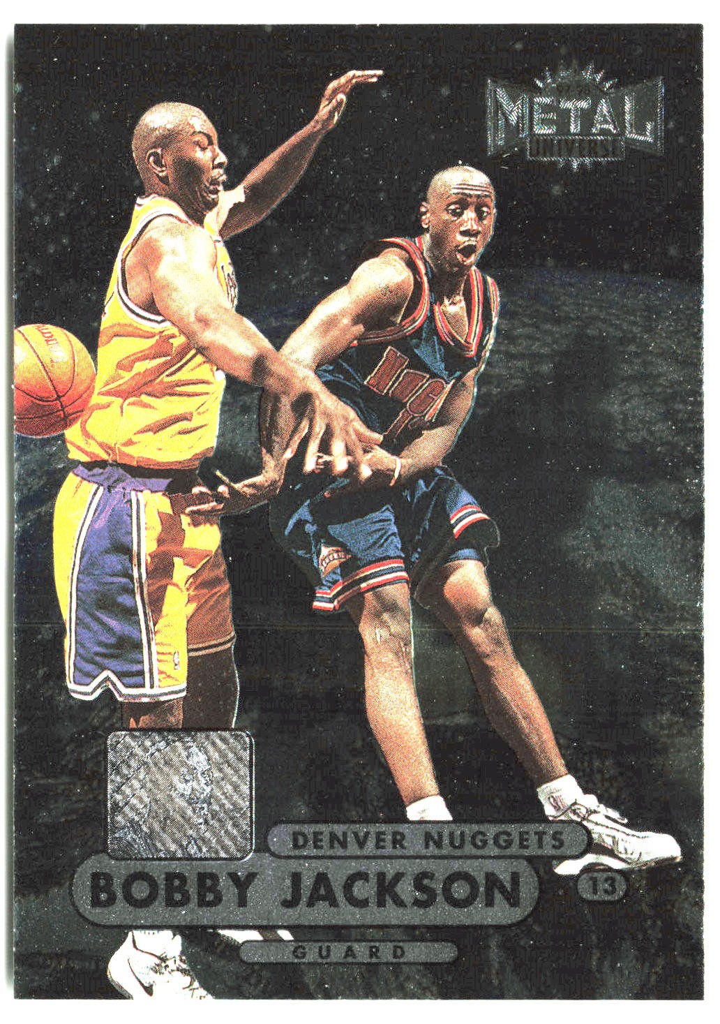 1997-98 Metal Universe Championship Bobby Jackson #8