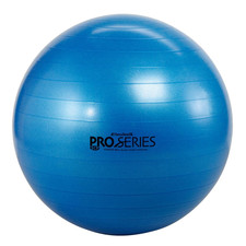 THERABAND Pro Series Exercise Ball, 30" Blue Stability Ball for 6'2"  6'8" Users,