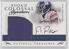 2016 National Treasures Rookie Colossal Signatures 75/99 Paul Perkins Auto ni4