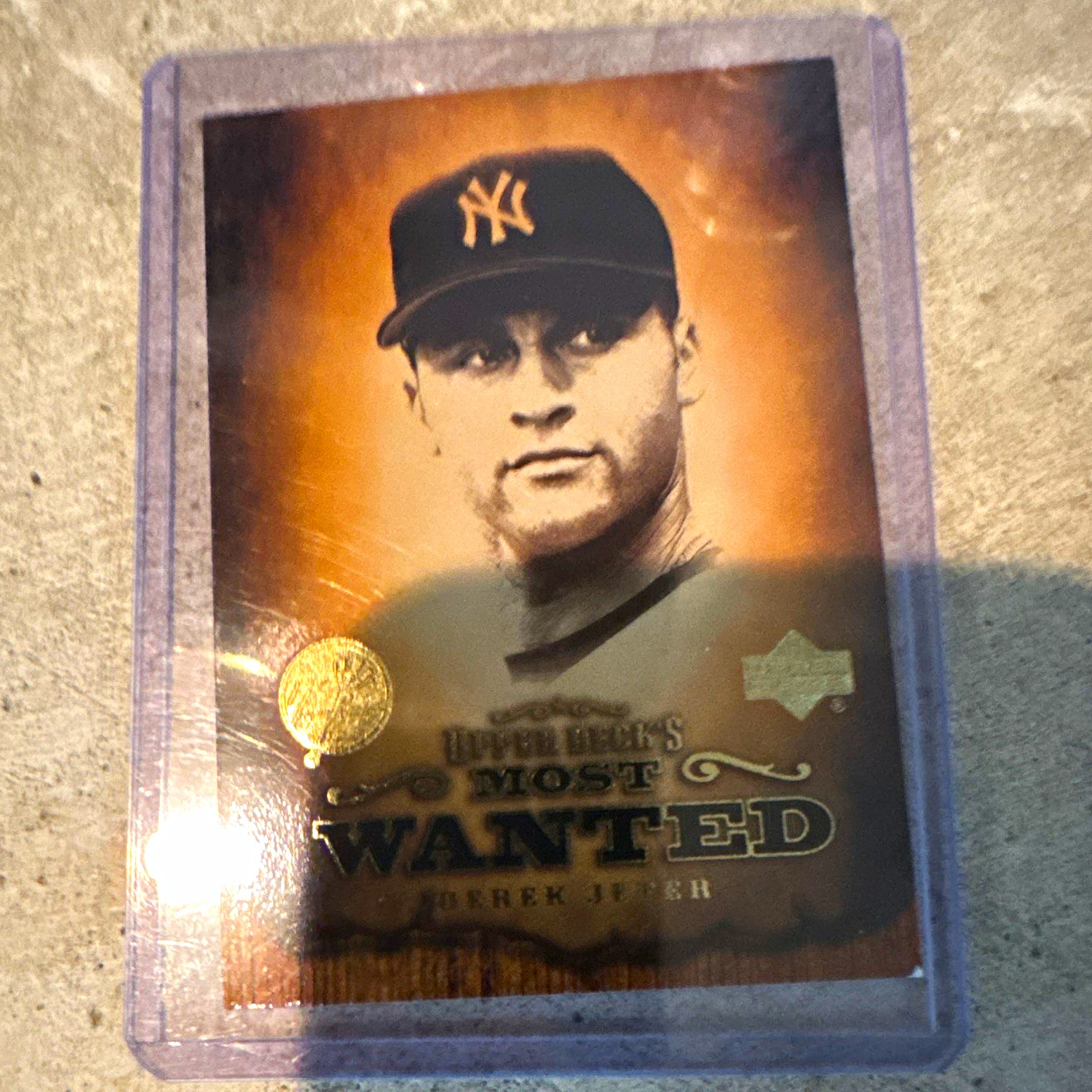 Upper Deck 2000 Most Wanted Derek Jeter Insert #MW8 New York Yankees