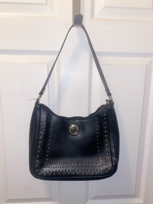 Hobo Style Purse Handbag - Vera Lizzy - New York, Black Coffee - Nice