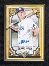 2024 Topps Gilded Collection Gallery of Gold 40/50 Curtis Mead #GOG-CM Auto 1cc0