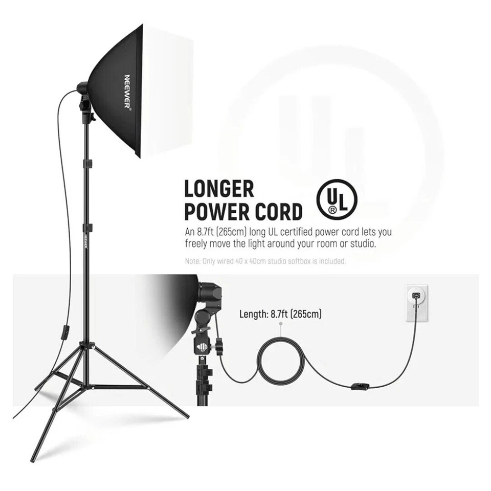 Softbox Studio Photography Video Light 16x16 Inch - Image 2 of 4