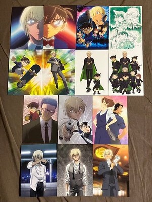 Detective Conan Zero s Executioner Artboard Set (14)  Postcard
