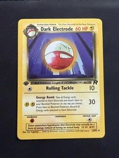 Dark Electrode 1st Edition 34/82 - Team Rocket Pokémon on eBay