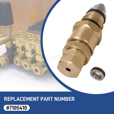 #ad #ad Pressure Washer Unloader Kit For Simpson AAA 7109267 8.3 9.6 GA15C Triplex Pump $60.99