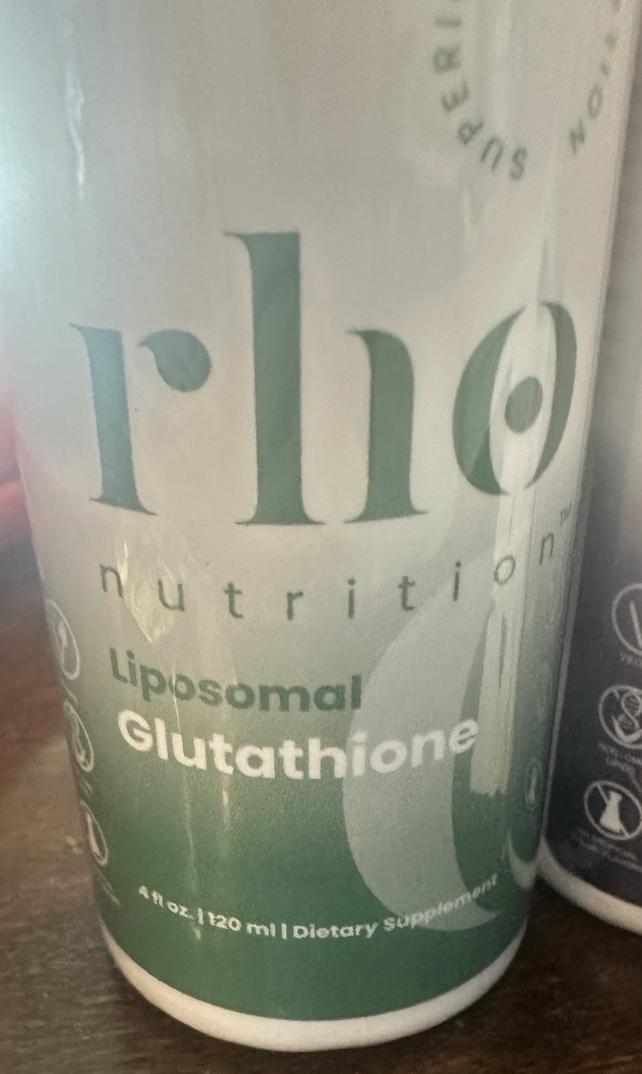 rho nad and glutathione New Nutrition Liposomal NAD+ & Liquid Set, 2x 4 fl oz Vegan Keto Peppermint