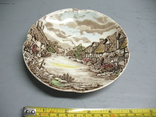JOHNSON  BROS. OLDE  ENGLISH  COUNTRYSIDE  6 & 1/4 '' CUP SAUCER    PRISTINE 