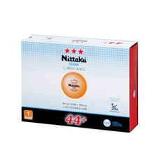 NITTAKU - LARGE 3-STAR CLEAN 1 dozen - Table Tennis Balls