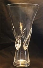 STEUBEN CRYSTAL VASE #8090 11 3/4" TALL