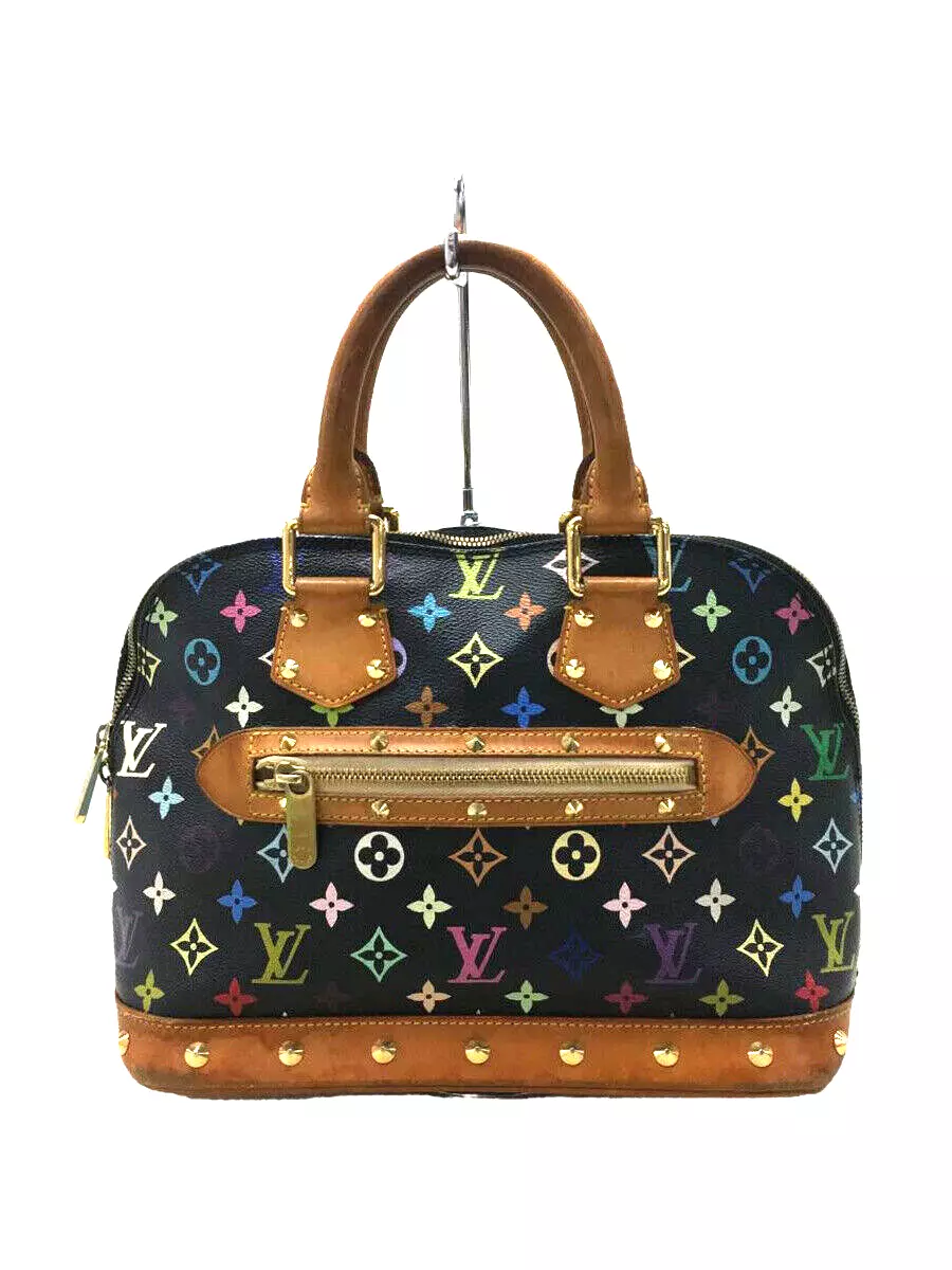 Louis Vuitton Multicolor Alma (old) Noir M92646 Hand Bag #10431