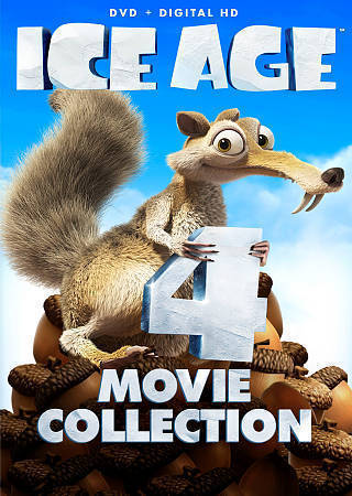 Ice Age 4-Movie Set (DVD, 2016, 4-Disc Set) - Picture 1 of 1
