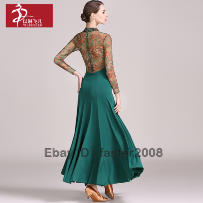 Women Modern Waltz Tango Smooth Latin Ballroom Competition Dance