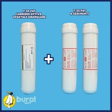 KIT DA 3 FILTRI UNIVERSALI PER DEPURATORE ACQUA OSMOSI INVERSA TIPO MAXIMUM