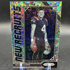 Bailey Zappe Rookie No Huddle Disco 2022 Panini Prizm - New Recruits #NR-7 