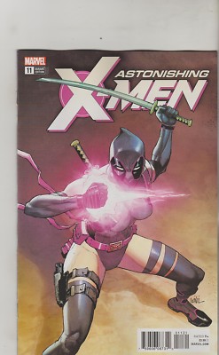 MARVEL COMICS ASTONISHING X-MEN #11 JULY 2018 DEADPOOL VARIANT 1ST PRINT NM