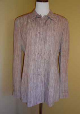 Women's Vintage Cento X Cento Burgundy Color Blazer Made In Italy Size 12 (48)