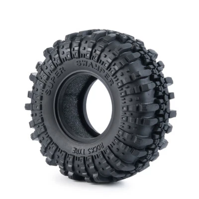 2/4PCS 1.9" Reifen Räder Tire Tyre für RC 1/10 Axial SCX10 D90 TRX-4 Crawler Car