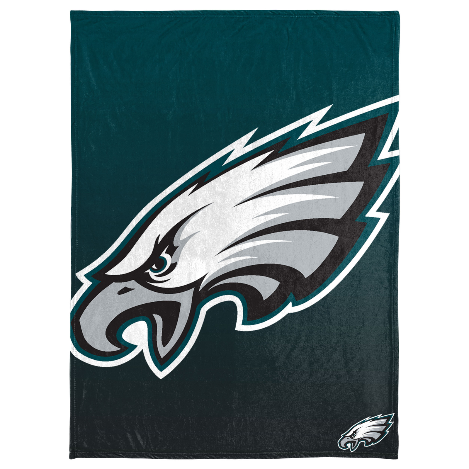 Покрывало FOCO NFL Philadelphia Eagles Gradient Micro Raschel, 50 x 60