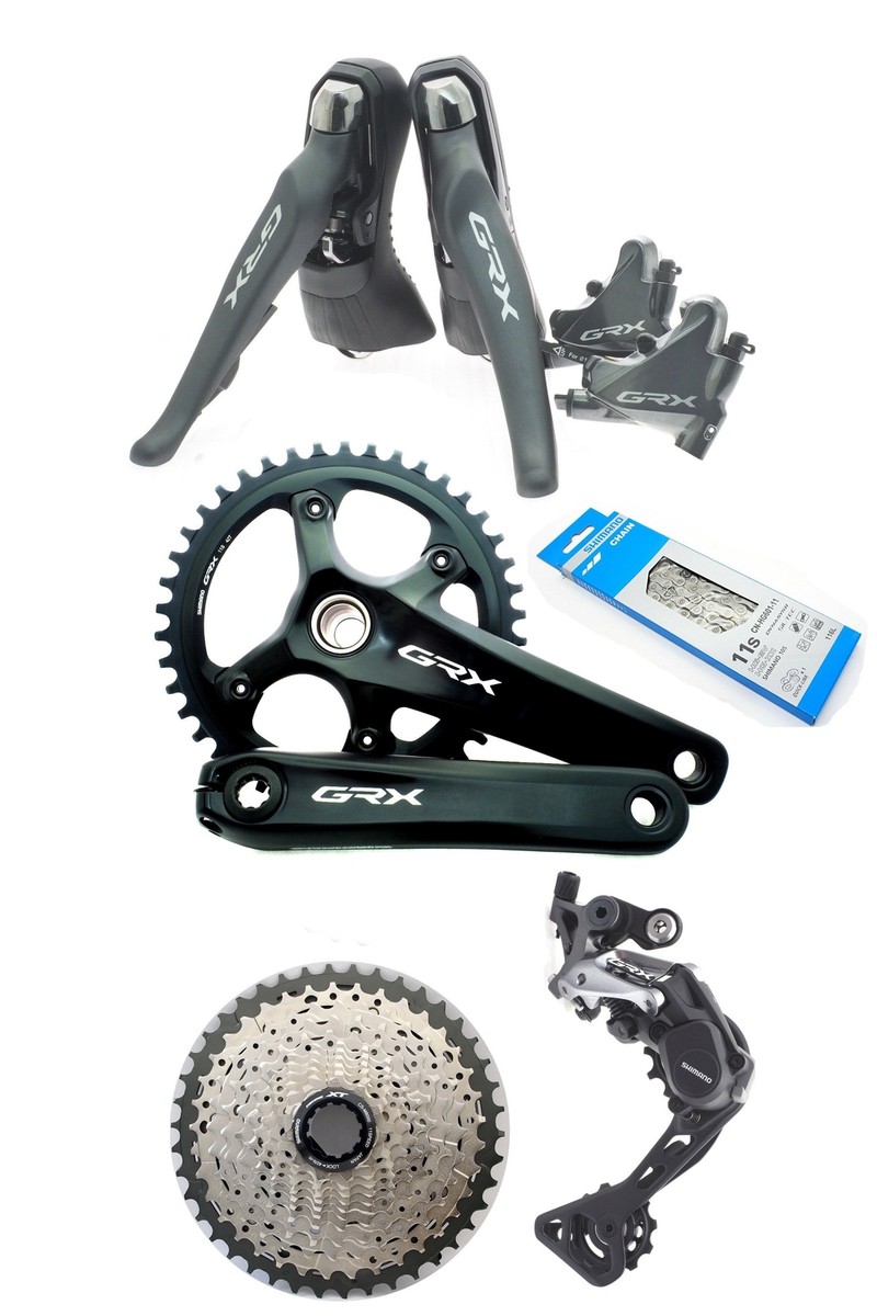 Shimano GRX 1x11 FC-ST-RX810-LA RD-RX812 w/Dropper Post Lever DISC