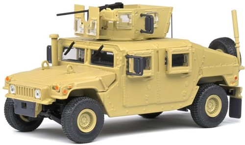 Solido War Master 1:43 Scale M1115 Humvee Desert Camo Model Armoured Vehicle