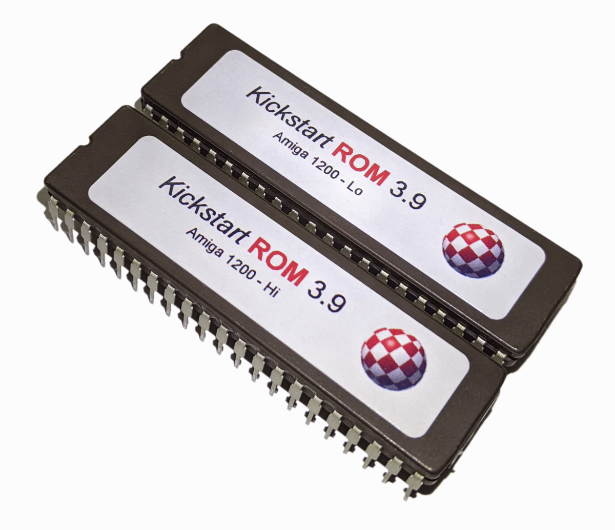 New Kickstart ROM 3.9 (45.57) for Commodore Amiga 1200 Hi Lo 1679