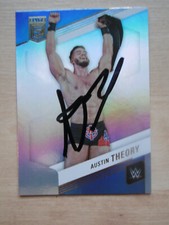 Austin Theory "Wrestling" Autograph Signed Trading Card Topps WWE 2023