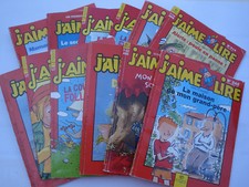 LOT J'AIME LIRE ANNEE 2014 COMPLETE livré avec facture (12 livres) livre enfants