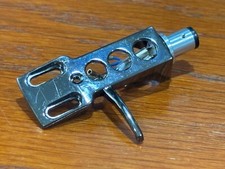 Unbranded Turntable Headshell Smoke Chrome - w/ Wires