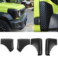 Cubierta de ceja de guardabarros delantero trasero para Suzuki Jimny 2019-2022 4 piezas
