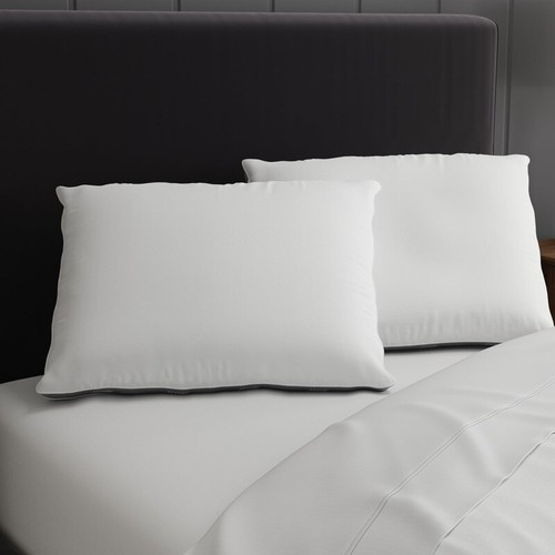Almohada de base de espuma de soporte extra firme 2pk respaldo lateral hipoalergénico para dormir nuevo - Imagen 6 de 10