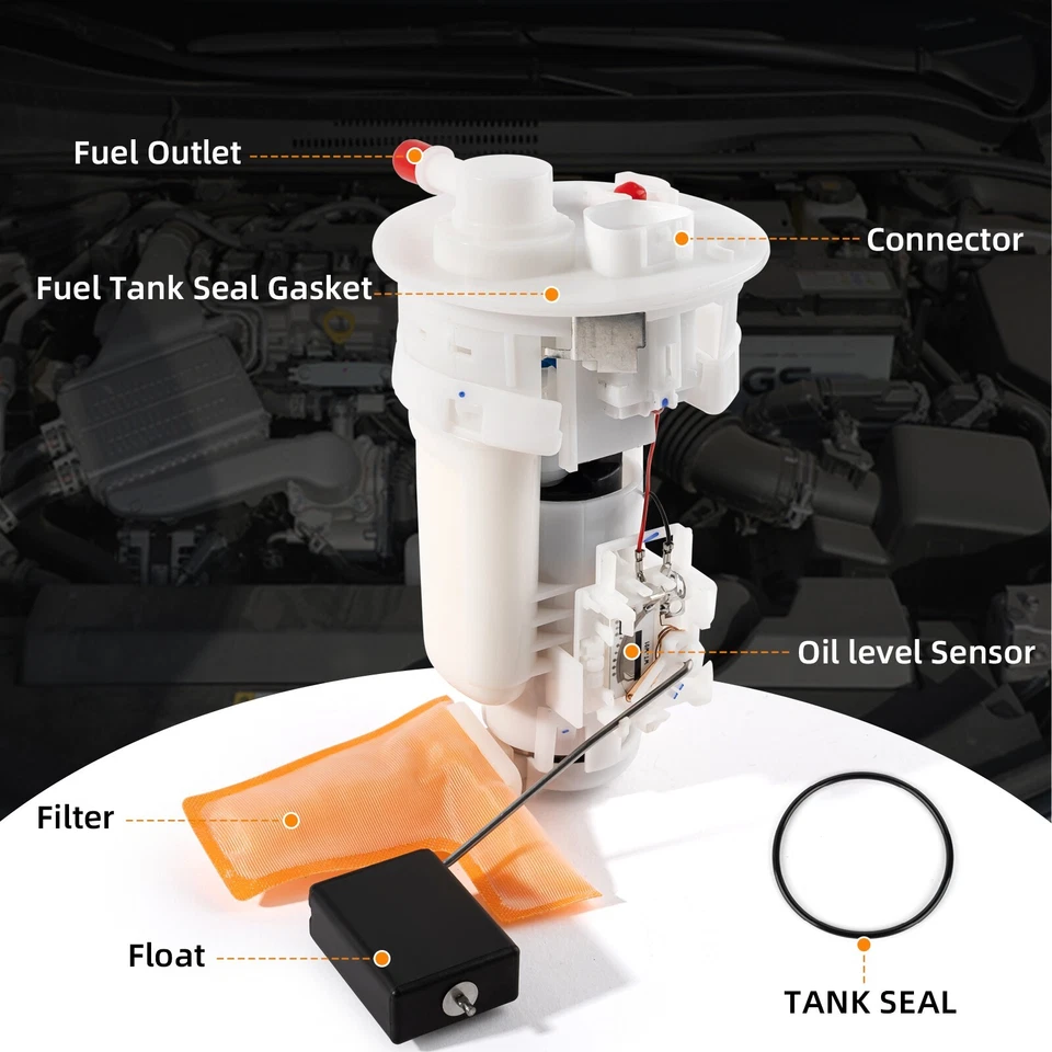 Conjunto de módulo de bomba de combustible eléctrica para Toyota Corolla 1.8L 2004-2007 77020-02190 Foto 3 de 4