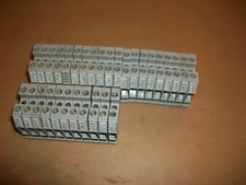 31pc Allen Bradley 1492-W10 Grey Gray Wire Terminal 1492W10  USED