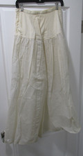 Antique Half Slip-Undergarment-Crinoline-Renactment-Victorian-Edwardian