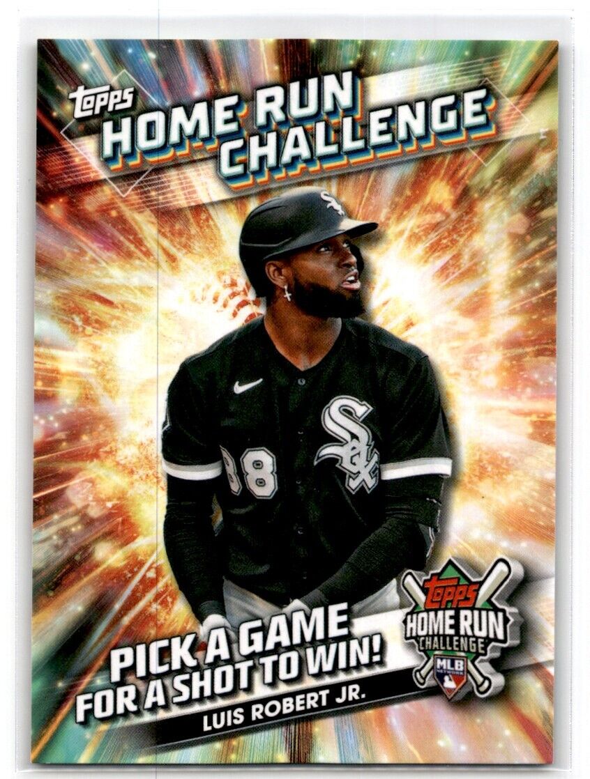 2024 Topps Home Run Challenge Luis Robert Jr. Chicago White 2024 Topps Home Run Challenge Luis Robert Jr. Chicago White