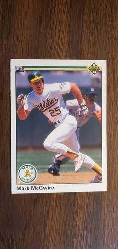 1990 Upper Deck Mark McGwire Baseball card Oakland Athletics #171 NM/M - 第 3/5 張圖片
