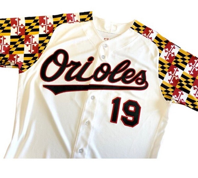Baltimore Orioles Maryland Flag Jersey Orioles XL Extra large SGA 6/29
