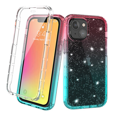 For iPhone 13 Mini iPhone 12 Mini Case With Built-in Screen Protector 