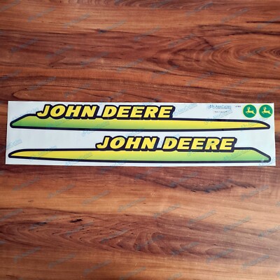 John Deere Hood Top Stripes Decals Trim Kit AM122823 LT LTR 133 155 166 Stickers