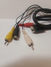 Composite S-Video AV Cable PS1 PS2 PS3 TESTED WORKS