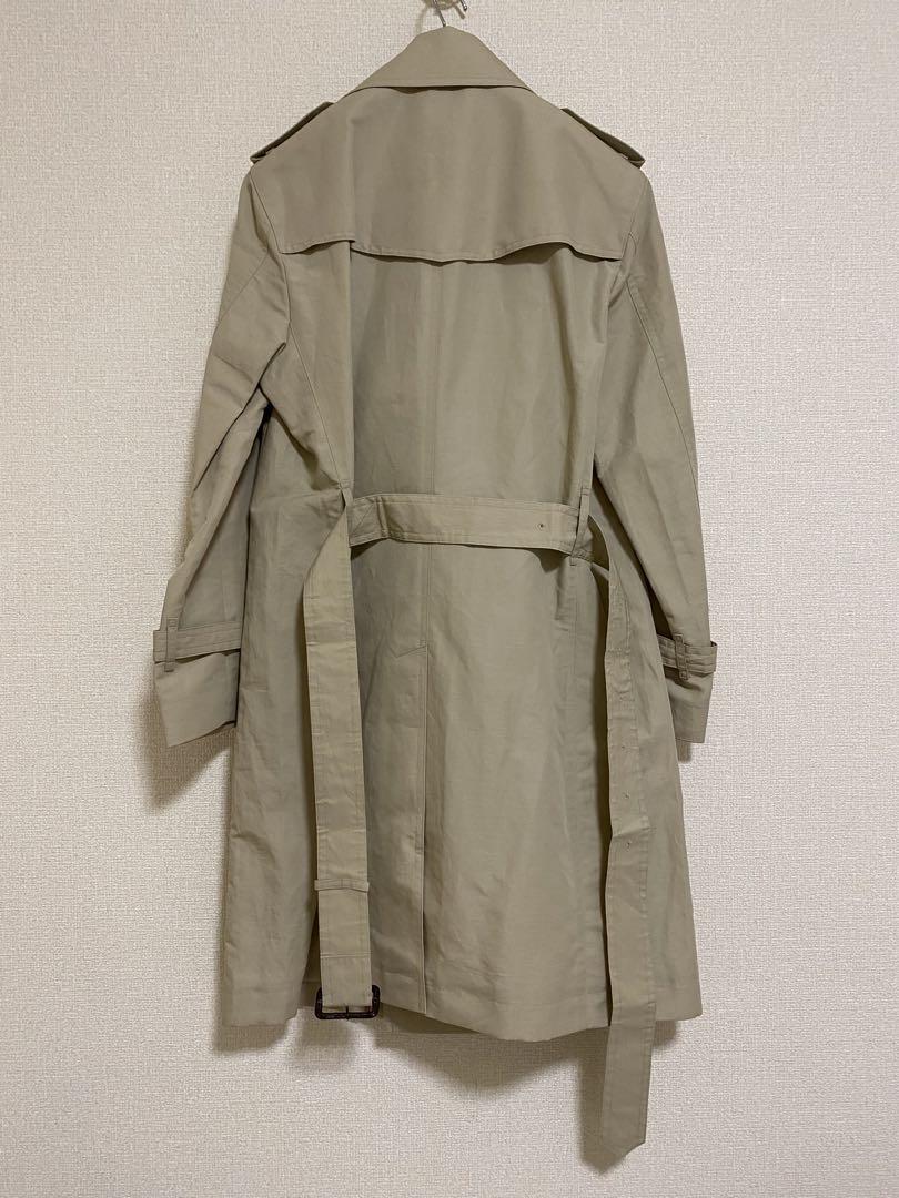 THE FLAT HEAD Trench Coat Beige Size M Used From Japan | eBay