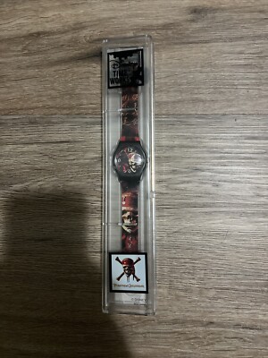 Disney Time Works PIRATES OF THE CARRIBEAN Watch Kids Timepiece Skulls in Box