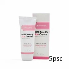 3W CLINIC/Rose Tone Up Sun Cream 70ml SPF50+ PA+++/Makeup base/K-Beauty Holic
